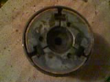 E50 clutch assembly in engine case