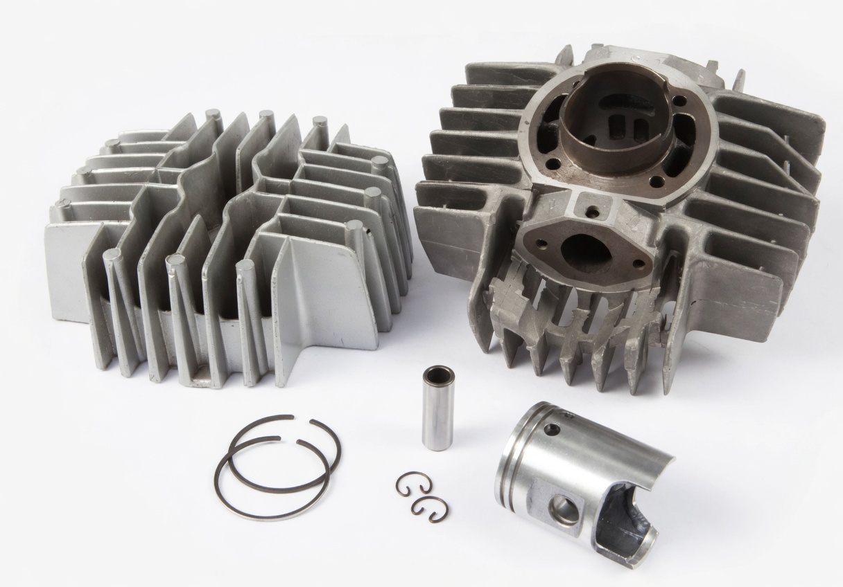 Puch performance cylinder kit parts