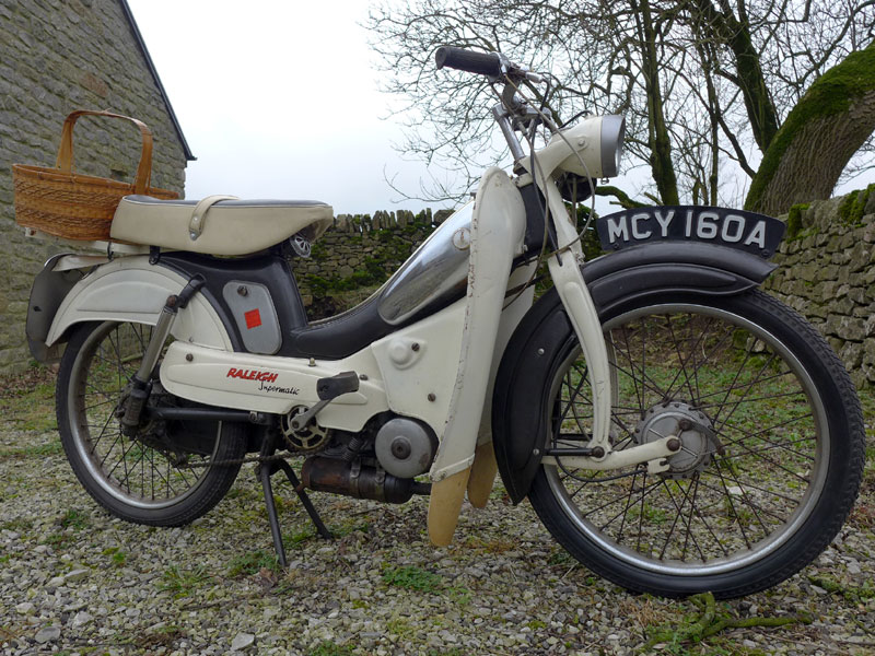 Raleigh RM5 Supermatic — UK Mobylette rebadge